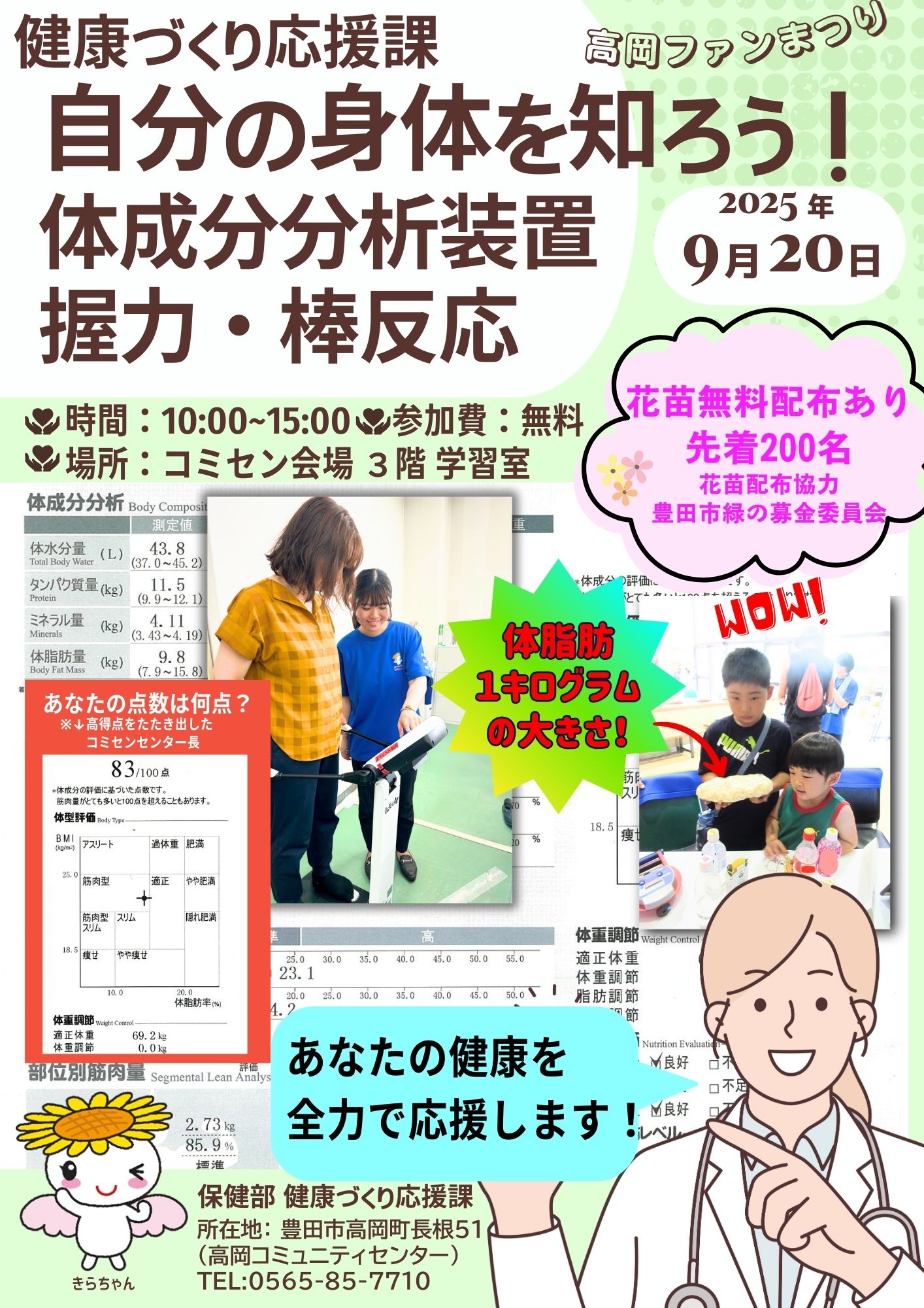 自分の身体を知ろう！