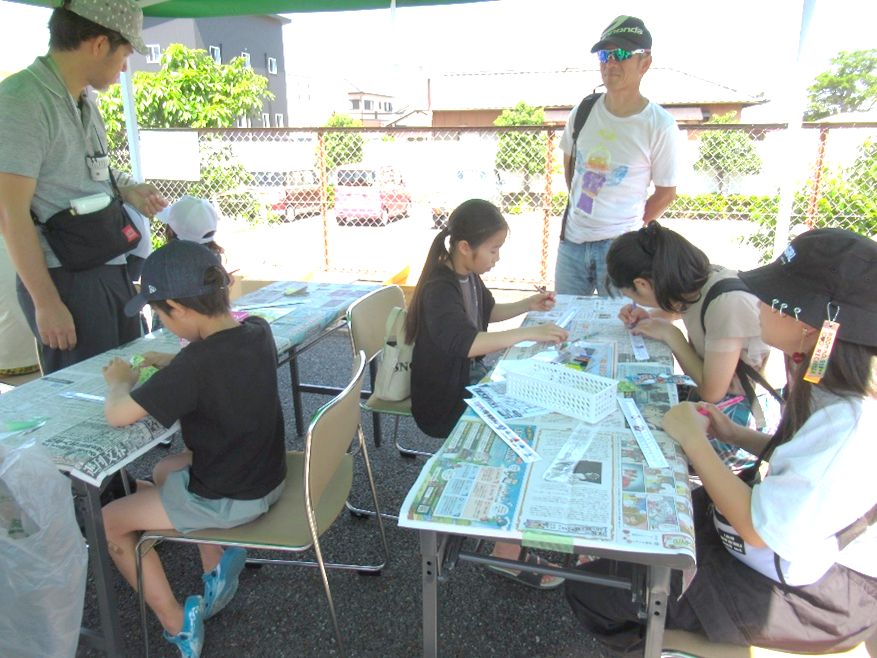 オリジナル反射材を作ろう!