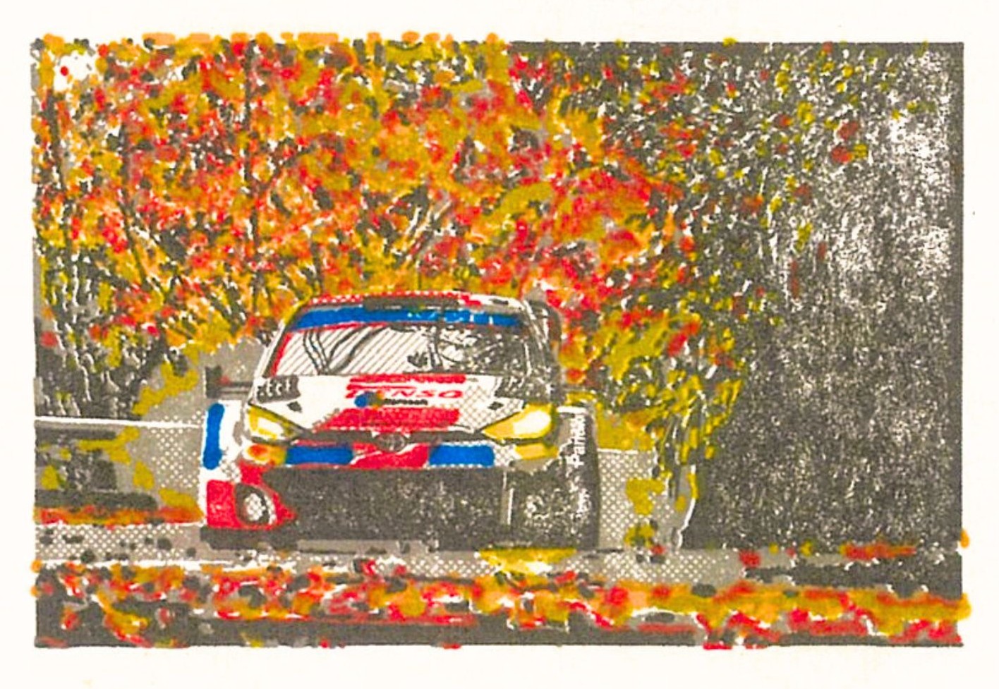 重ね押しスタンプラリー